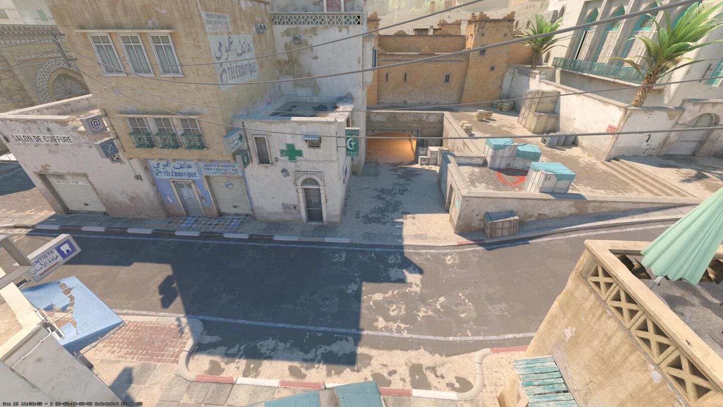 CS 2 Dust2 map