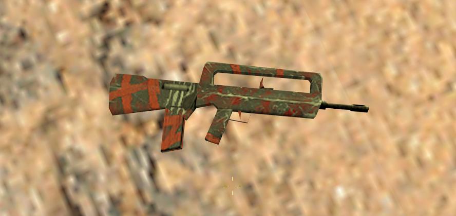 Famas Survivor Counter-Strike 1.6 skin - View 1